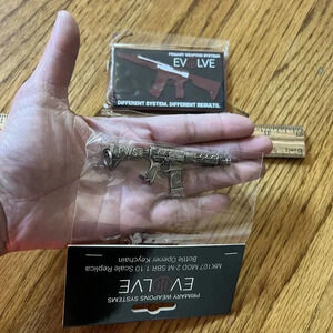 NEW 2x Primary Weapons Systems Evolve Bottle Opener Keychain + Hook & Loop Patch